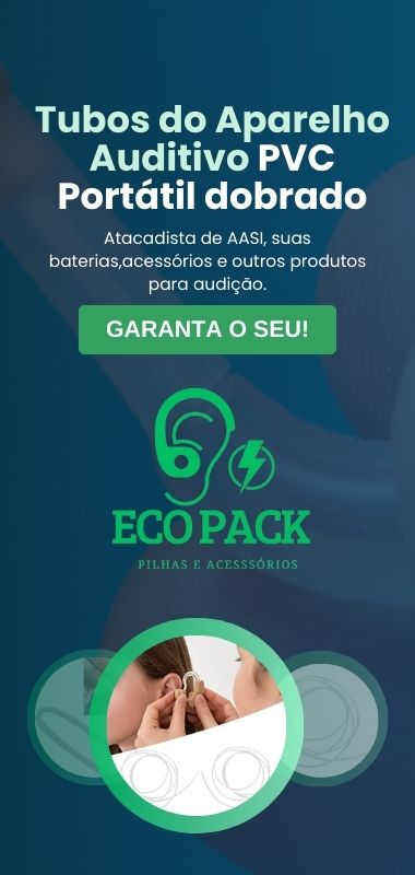 Tubos do Aparelho Auditivo PVC Portatil dobrado mobile